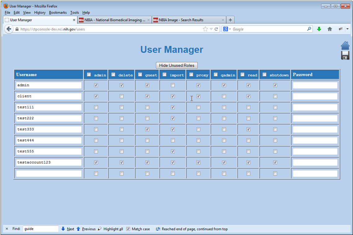 CTP User Manager