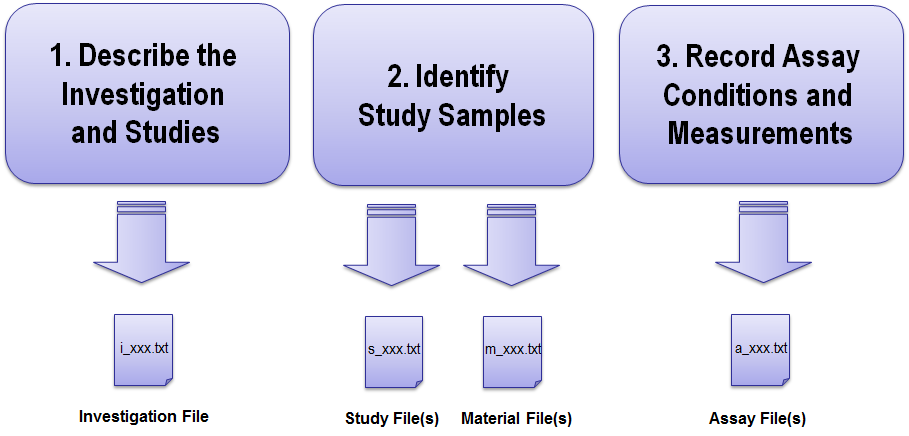 diagram of ISA-TAB-Nano File Development Process