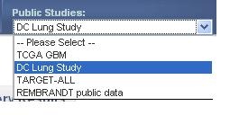 example of selecting a study