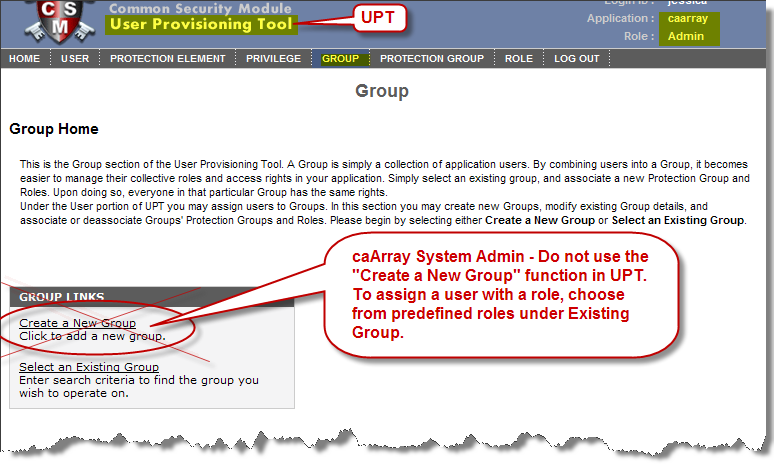 UPT Groups