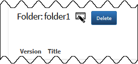 Portion of Upload ISA Archives page with edit icon and Delete button.