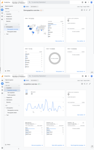Google Analytics from August 1-31, 2022 for the MedICI websitefor 